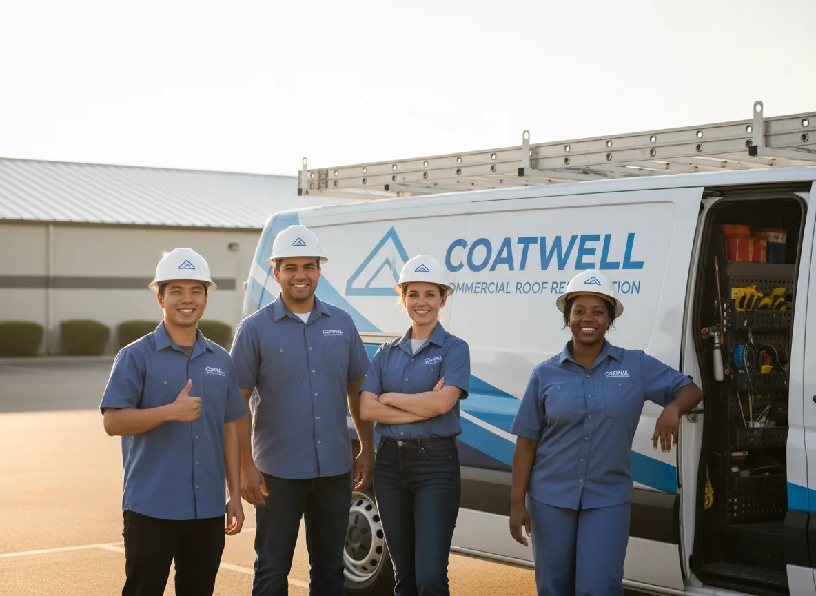 Commercial roof coating company in Russell, IA